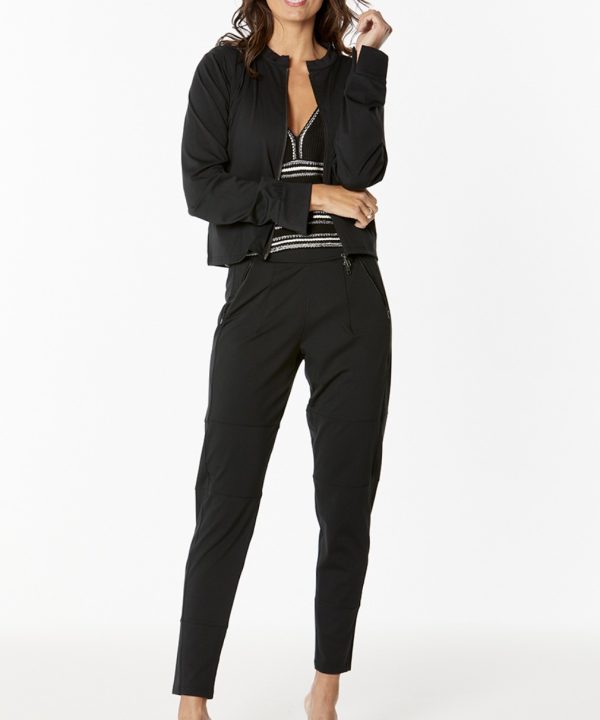 Whitney Black Jogger